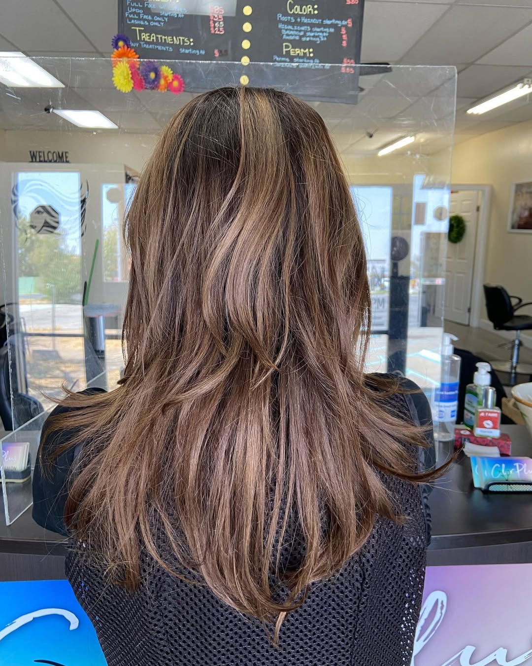 Brunette balayage by Color Plus Beauty Salon