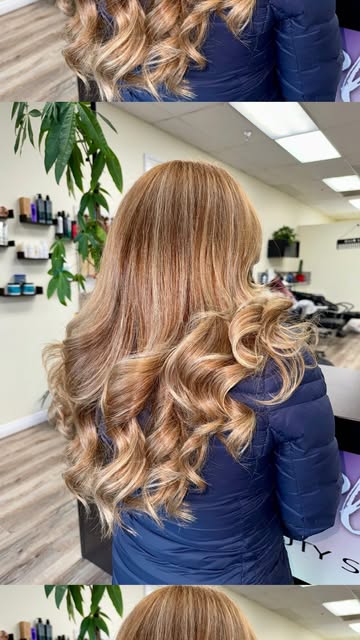 Hair color transformation by Color Plus